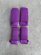 Ensemble de guêtres de dressage Anky violet fushia 
