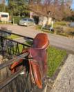 Selle Delgrange mixte en cuir marron
