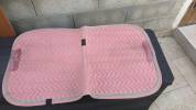 Tapis rose pâle équithème 