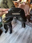 selle d’équitation  Fouganza synthétique