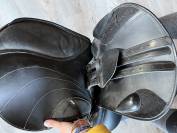 selle d’équitation  Fouganza synthétique