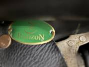 Selle dressage RONZON en cuir noir modéle Nero taille 17,5