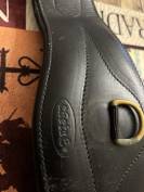 Selle dressage RONZON en cuir noir modéle Nero taille 17,5