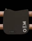 Tapis de selle TEN Noir argent DRESSAGE - GEM