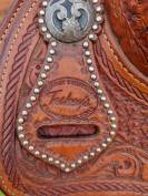 Selle western reining Teskey’s full tooling