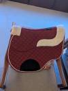 Tapis de selle Norton Bordeaux