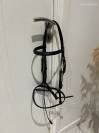 Filet taille cheval en cuir noir 