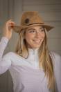 Chapeau Rafia tricolore - Pénélope Collection
