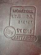 Sella da salto ostacoli Antarès  17.5" - 2021