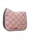 Tapis de selle pink pearl dressage - Equestrian stockholm - tissu déperlant
