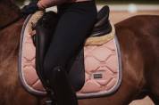 Tapis de selle pink pearl dressage - Equestrian stockholm - tissu déperlant