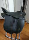 selle trekker cuir avec sa  sangle cuir 50 cm