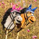 Bonnet anti-mouches hobby horse - QHP - polyester et coton