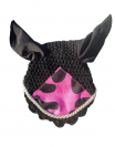Ensemble d’équitation rose à motifs léopard 