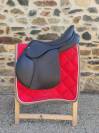 selle cuir fouilloux 17,5"
