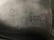 Selle dressage 17,5 siège creux gros taquet noir