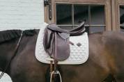 Tapis de selle corde tressée dressage - Kentucky - élégance et confort