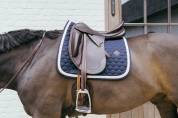 Tapis de selle corde tressée dressage - Kentucky - élégance et confort
