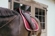Tapis de selle corde tressée dressage - Kentucky - élégance et confort