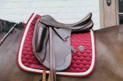 Tapis de selle corde tressée dressage - Kentucky - élégance et confort