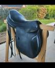 Selle CWD noire cheval 17.5"