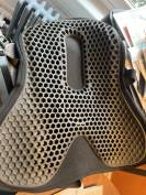 Dessus de selle ortho coccyx en gel noir M ACAVALLO