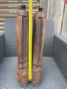 Bottes d’équitation cuir Ferro di Cavallo T37 