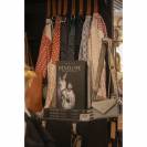 Porte foulard en cuir - Pénélope collection