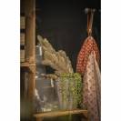 Porte foulard en cuir - Pénélope collection