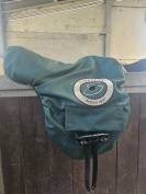 Selle Forestier Boekelo 17" +housse+sangle+étrivières +