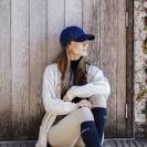 Casquette baseball glitter - Kentucky - ajustable, logo brodé