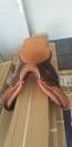 Selle geologic marron cuir