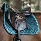 Tapis de Selle Mixte Kentucky Velvet Emeraude - Velours