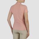 Polo technique manches courtes zip paillettes - HORKA - Tissu respirant