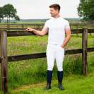 Polo concours Berno homme - QHP - tissu technique léger