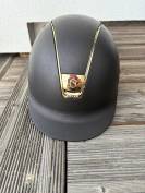 Casque samshield M marron/doré 5 Swarovski 