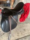 Selle Thorowgood Endurance Mixte - Taille 17.5 - Noire