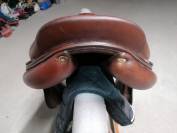 Selle forestier marron taille 17,5, modèle Segonzac 