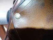 Selle forestier marron taille 17,5, modèle Segonzac 