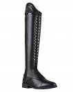 Bottes d'équitation Hailey Junior - QHP - Cuir verni et paillettes