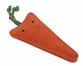 Jouet de boxe xl carotte - QHP - suède, fibre de coco