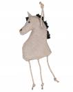 Jouet pour chevaux - qhp - suède et fibre de coco