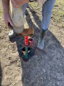 Trépied de maréchalerie 