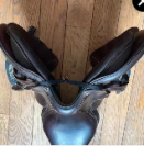 Selle Voltaire Design - Modèle Stuttgart-Chocolat