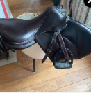 Selle Voltaire Design - Modèle Stuttgart-Chocolat