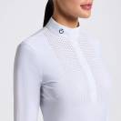 Polo de compétition plastron perforé CAD268 - Cavalleria toscana - tissu tech