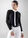 Chemise de concours manches longues - equiline - femme
