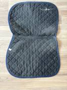 Tapis dyon marine/ ecru
