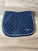 Tapis dyon marine/ ecru