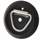 Anneau d'ancrage et attache - acier et plastique